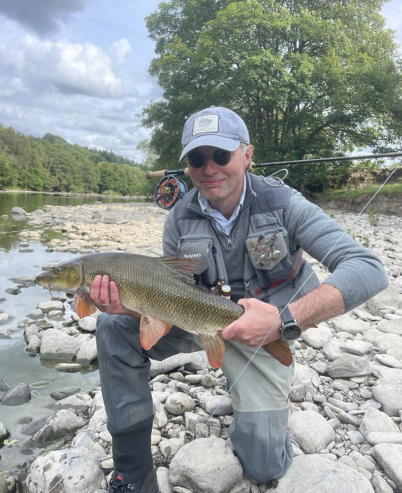Barbel on the fly - EW from Cooksbridge